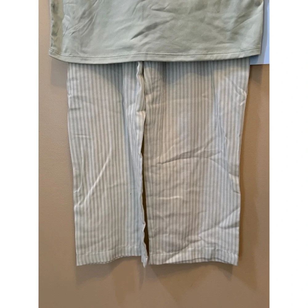 Art Class Girls Two-Piece Lt Green Champion/Brooklyn Pajama Set Sz L (10/12) NWT